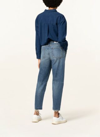 closed Jeans Boyfriend Jeans Damen, Blau