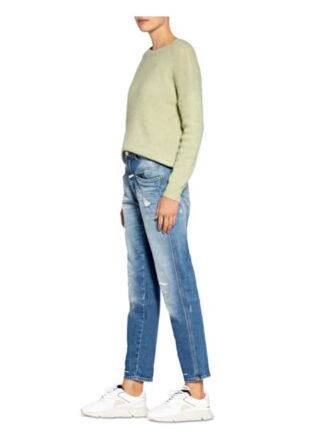 closed Jeans Pedal Pusher Karottenjeans Damen, Blau