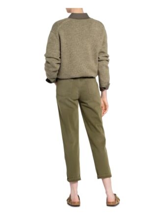 closed Jeans Pedal Pusher Karottenjeans Damen, Grün