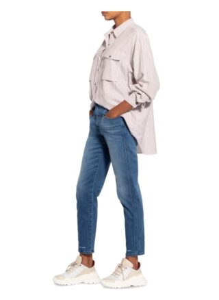 closed Jeans Pedal Pusher Straight Leg Jeans Damen, Blau