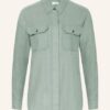 closed Liva Hemdbluse Damen, Grau