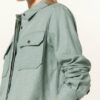 closed Liva Hemdbluse Damen, Grau