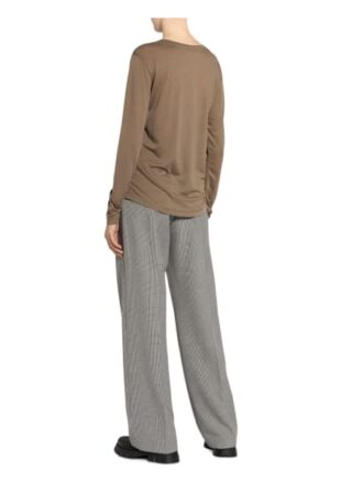 closed Longsleeve Damen, Braun