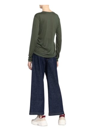 closed Longsleeve Damen, Grün