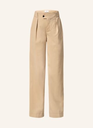 closed Mawson Marlenehose Damen, Beige