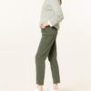 closed Pedal Pusher 7/8 Slim Fit Jeans Damen, Grün