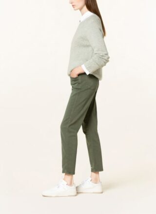 closed Pedal Pusher 7/8 Slim Fit Jeans Damen, Grün