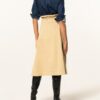 closed Piper A-Linien-Rock Damen, Beige