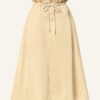 closed Piper A-Linien-Rock Damen, Beige
