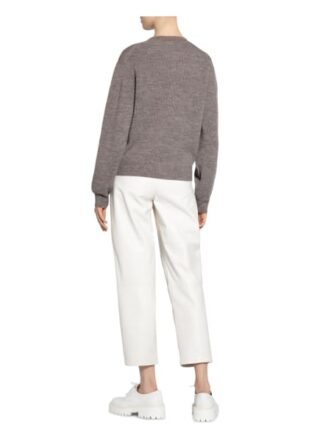 closed Pullover Damen, Grau