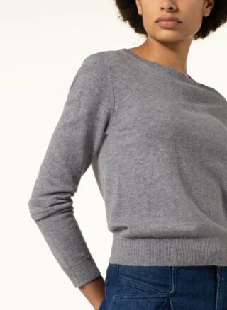 closed Pullover Damen, Grau