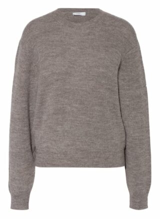closed Pullover Damen, Grau