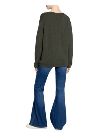 closed Pullover Damen, Grün