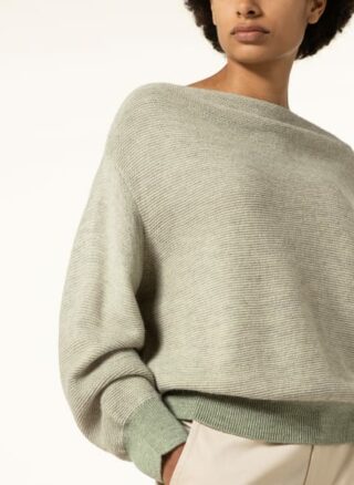 closed Pullover Damen, Grün
