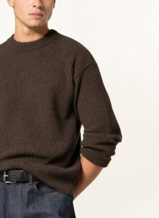 closed Pullover Herren, Braun