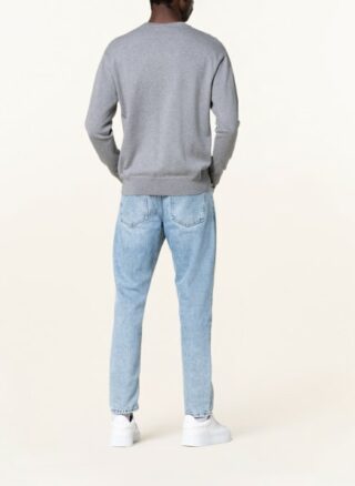 closed Pullover Herren, Grau