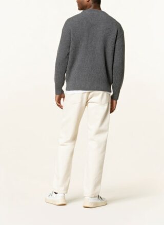 closed Pullover Herren, Grau