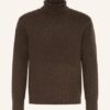 closed Rollkragenpullover Herren, Braun