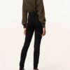 closed Skinny Jeans Damen, Schwarz