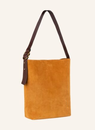 closed Steena Hobo-Bag Damen, Braun