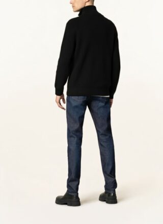 closed Strickjacke Herren, Schwarz
