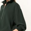 closed Sutton Sweatshirt Damen, Grün