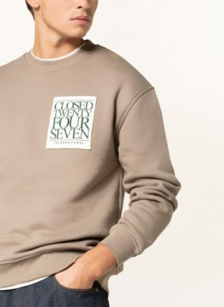 closed Sweatshirt Herren, Beige