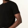closed T-Shirt Herren, Schwarz