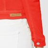 comma 88.003.51.2298 Jeansjacke Damen, Rot