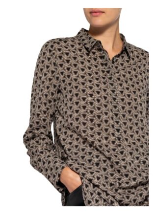 comma Bluse Damen, Schwarz
