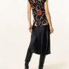 comma Blusenshirt Damen, Schwarz