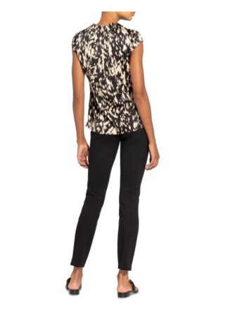 comma Blusenshirt Damen, Schwarz