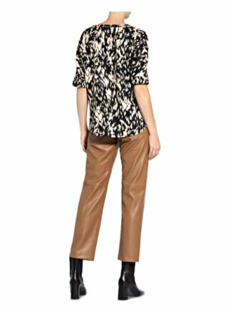 comma Blusenshirt Damen, Schwarz
