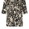 comma Blusenshirt Damen, Schwarz