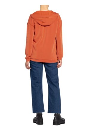 comma Hoodie Damen, Orange