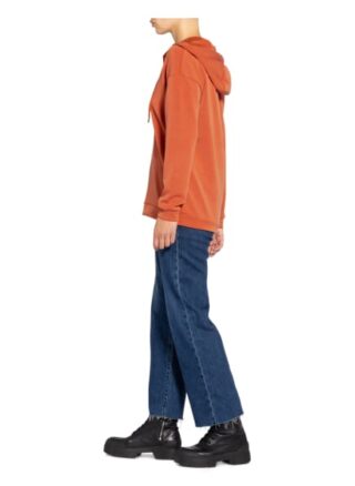 comma Hoodie Damen, Orange