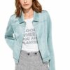 comma Jeansjacke Damen, Blau