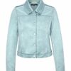 comma Jeansjacke Damen, Blau