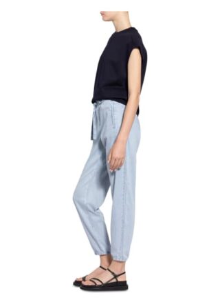 comma Jogginghose Damen, Blau