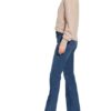 comma Schlaghosen Damen, Blau
