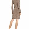 comma Strickkleid Damen, Schwarz