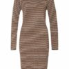 comma Strickkleid Damen, Schwarz