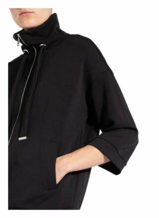 comma Sweatjacke Damen, Schwarz