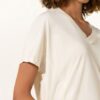 comma T-Shirts Damen, Beige