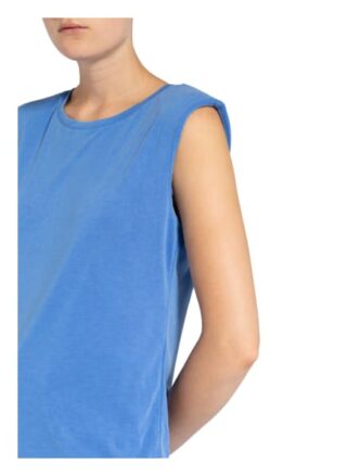 comma T-Shirts Damen, Blau