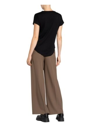 comma T-Shirts Damen, Schwarz