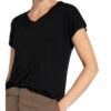 comma T-Shirts Damen, Schwarz