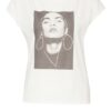 comma T-Shirts Damen, Weiß