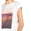comma T-Shirts Damen, Weiß