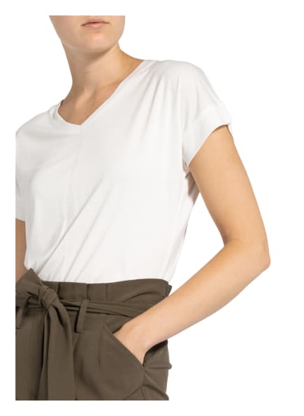 comma T-Shirts Damen, Weiß comma T-Shirts Damen, Weiß